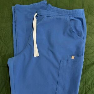 Figs royal blue pants